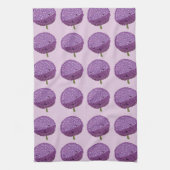 Linge De Cuisine Fleur d'Allium violet Fleur Floral (Vertical)