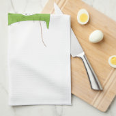 Linge De Cuisine Fleur de cactus (Quart Plié)