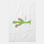 Linge De Cuisine Fleur de cactus (Vertical)