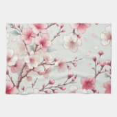 Linge De Cuisine Fleur de cerise (Horizontal)