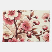 Linge De Cuisine Fleur de cerise (Horizontal)