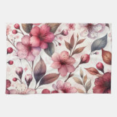 Linge De Cuisine Fleur de cerise (Horizontal)