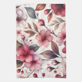 Linge De Cuisine Fleur de cerise (Vertical)
