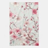 Linge De Cuisine Fleur de Cerisier (Vertical)