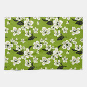 LINGE DE CUISINE FLEUR DE CERISIER - SAKURA (THÉ VERT MATCHA) (Horizontal)