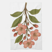 Linge De Cuisine Fleur de cerisier vintage (Vertical)