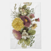 Linge De Cuisine Fleur de chrysanthème mère florale (Vertical)