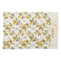 Fleur de Citron Vintage – Élégant Citrus Botanique