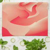 Linge De Cuisine fleur de corail (Plié)