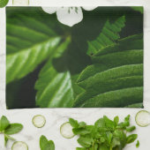 Linge De Cuisine Fleur de fraises sauvages (Plié)