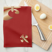 Linge De Cuisine Fleur de lis (Quart Plié)