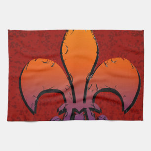 Linge De Cuisine Fleur De Lis