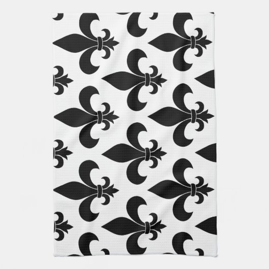 Linge De Cuisine Fleur de lis Motif Classic (Vertical)