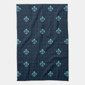 Linge De Cuisine Fleur De Lis Pattern (Vertical)