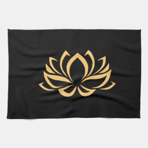 Linge De Cuisine Fleur de lotus japonaise