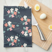 Linge De Cuisine Fleur de lune (Quart Plié)
