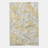 Linge De Cuisine Fleur de Lys Blanche Glam 3a (Vertical)