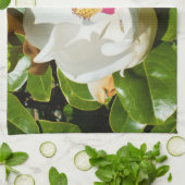 Linge De Cuisine Fleur de Magnolia (Plié)