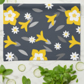 Linge De Cuisine Fleur de minuit (Plié)