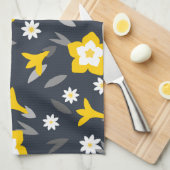 Linge De Cuisine Fleur de minuit (Quart Plié)