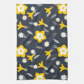 Linge De Cuisine Fleur de minuit (Vertical)