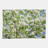 Linge De Cuisine Fleur de pomme de crabe (Horizontal)