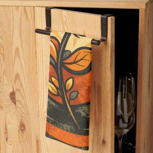 Linge De Cuisine Fleur de sommet (Pliage en tiers)
