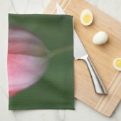 Linge De Cuisine fleur de tulipe rouge, jour de mère heureuse (Quart Plié)