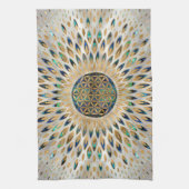 Linge De Cuisine Fleur de vie - Abalone Shell et Pearl (Vertical)