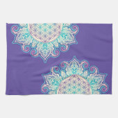 Linge De Cuisine Fleur De Vie - Indien Mandala 2 (Horizontal)