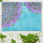 Linge De Cuisine Fleur De Vie - Mandala India Style 2 (Plié)