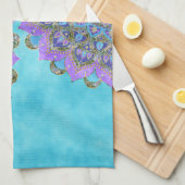 Linge De Cuisine Fleur De Vie - Mandala India Style 2 (Quart Plié)