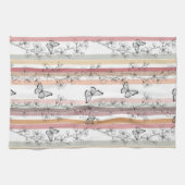 Linge De Cuisine Fleur d'Élégant Papillon (10) (Horizontal)
