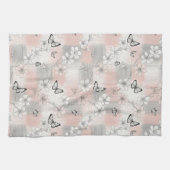 Linge De Cuisine Fleur d'Élégant Papillon (3) (Horizontal)