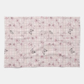 Linge De Cuisine Fleur d'Élégant Papillon (4) (Horizontal)