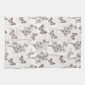 Linge De Cuisine Fleur d'Élégant Papillon (6) (Horizontal)