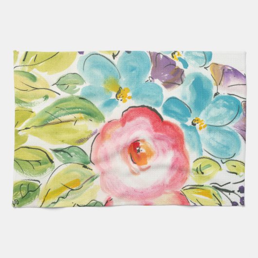 Linge De Cuisine Fleur délice II (Horizontal)