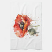 Linge De Cuisine Fleur Écarlate (Vertical)
