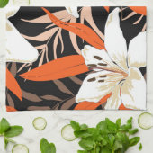 Linge De Cuisine Fleur esthétique  (Plié)