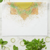 Linge De Cuisine Fleur Ethereal Lotus (Plié)