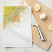 Linge De Cuisine Fleur Ethereal Lotus (Quart Plié)