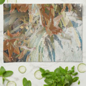 Linge De Cuisine Fleur exotique (Plié)
