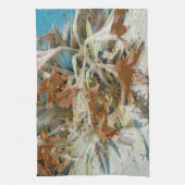 Linge De Cuisine Fleur exotique (Vertical)