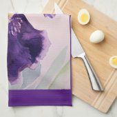 Linge De Cuisine Fleur Florale Te (Quart Plié)