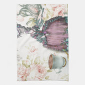 Linge De Cuisine Fleur française Paris Tea Party Marie Antoinette (Vertical)