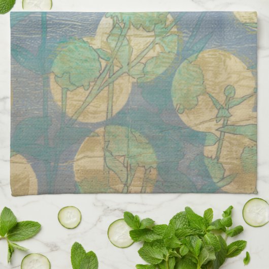 Linge De Cuisine Fleur I (Plié)