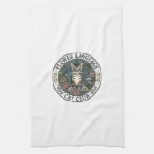 Linge De Cuisine Fleur Langage Chat Chat Graphique Tee Art - Fleur (Vertical)