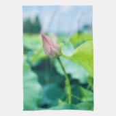 Linge De Cuisine Fleur Lotus (Vertical)