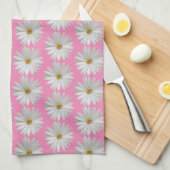 Linge De Cuisine Fleur marguerite (Quart Plié)