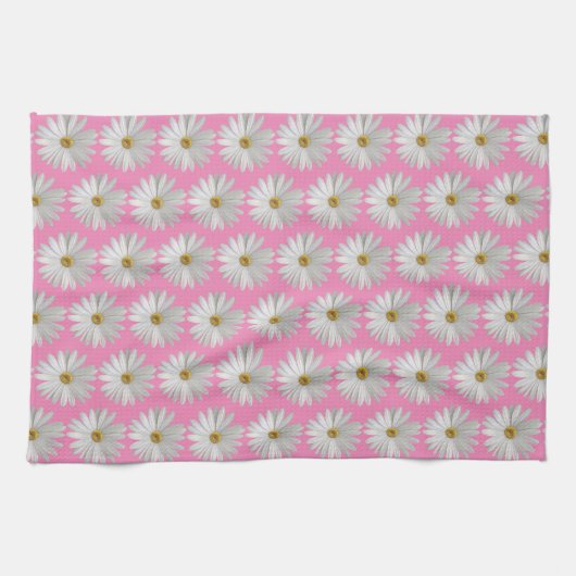 Linge De Cuisine Fleur marguerite (Horizontal)